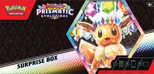 Pokemon Prismatic Evolutions Surprise Box - Pastime Sports & Games