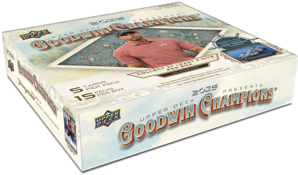 2025 Upper Deck Goodwin Champions Hobby Box / Case | Pastime