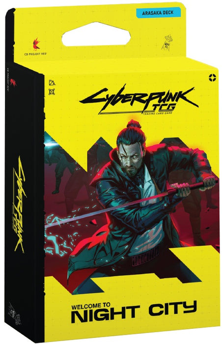 Cyberpunk TCG Retail Starter Deck Embracing Power - Pastime Sports & Games