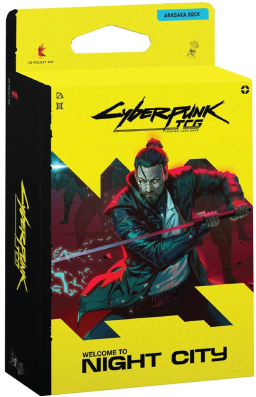 Cyberpunk TCG Retail Starter Deck Embracing Power - Pastime Sports & Games