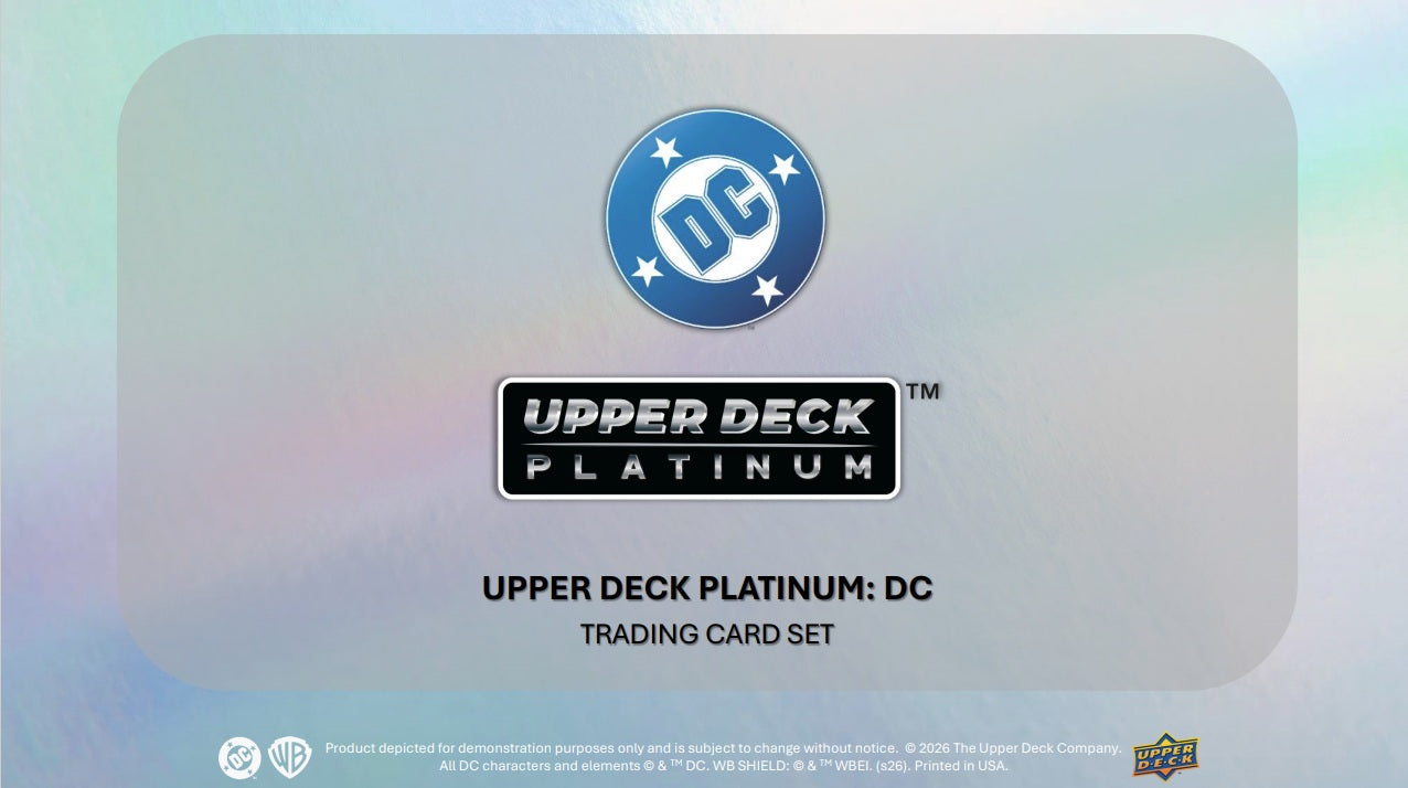 2026 Upper Deck DC Platinum Hobby Box/Case - Pastime Sports & Games