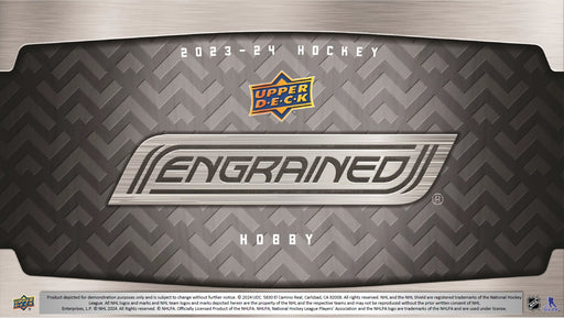 2023/24 Upper Deck Engrained NHL Hockey Hobby Box / Case - Pastime Sports & Games