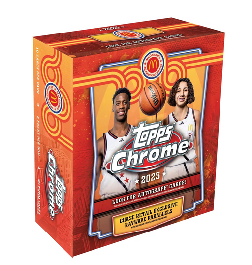 2025 Topps Chrome McDonald's All American Games Basketball Mega Box/Case - Pastime Sports & Games