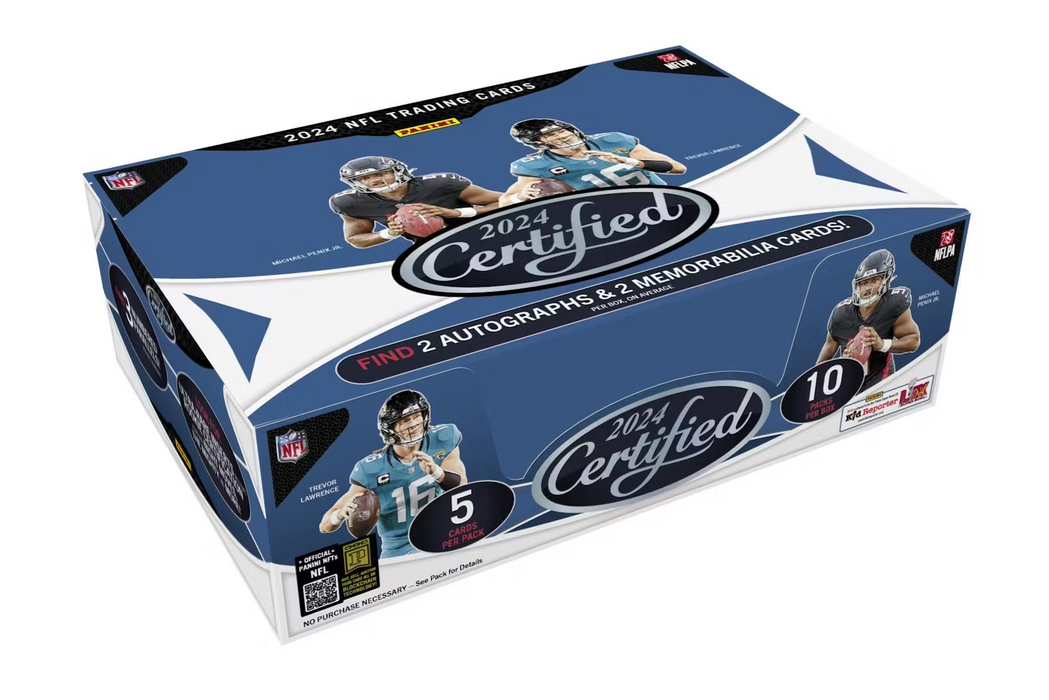 2024 Panini Certified NFL Football Hobby Box