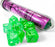 Nebula 7-Die Set Gelatinous/White - Pastime Sports & Games