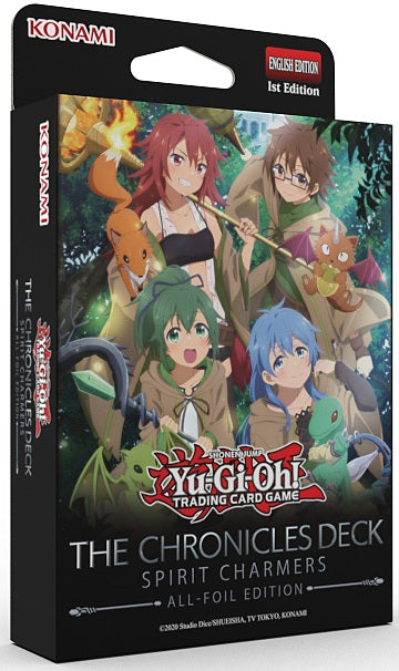 Yu-Gi-Oh! The Chronicles Desk Spirit Charmers All-Foil Edition - Pastime Sports & Games