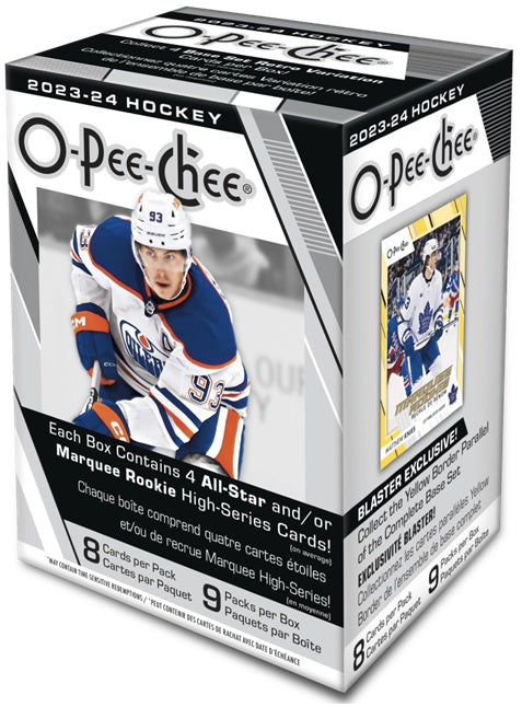 2023/24 Upper Deck O-Pee-Chee NHL Hockey Blaster Box / Case PRE ORDER - Pastime Sports & Games