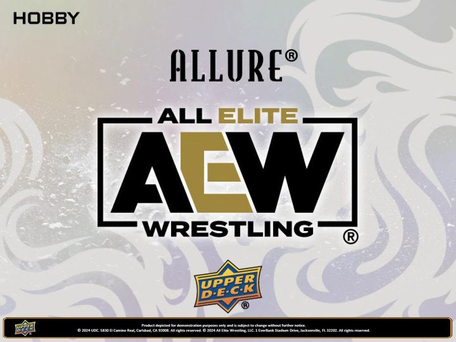 2024 Upper Deck Allure AEW Wrestling Hobby Box/Case PRE ORDER