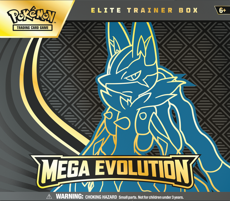 Pokemon Mega Evolution Elite Trainer Box / Case PRE ORDER - Pastime Sports & Games