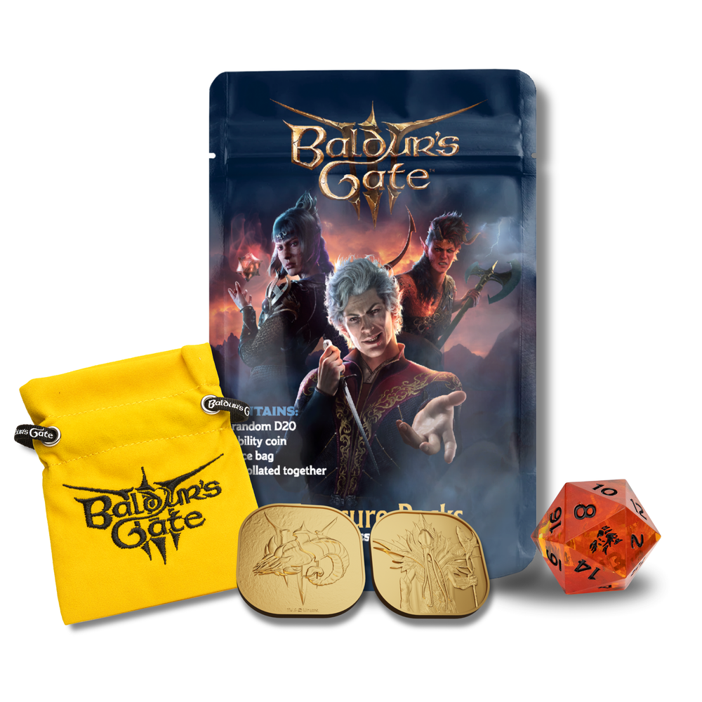 Dungeons & Dragons Baldur's Gate Treasure Packs - Pastime Sports & Games