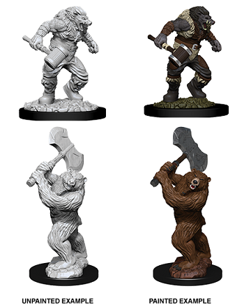 Nolzur's Marvelous Miniatures Wereboar & Werebear - Pastime Sports & Games