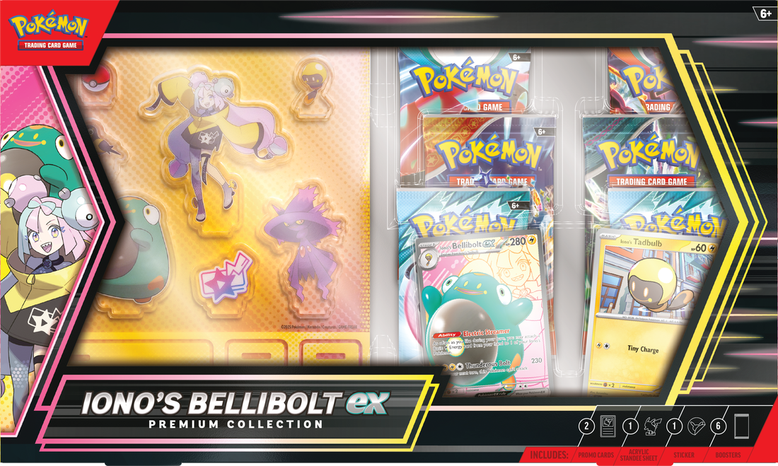 Pokemon Iono's Bellibot ex Premium Collection - Pastime Sports & Games
