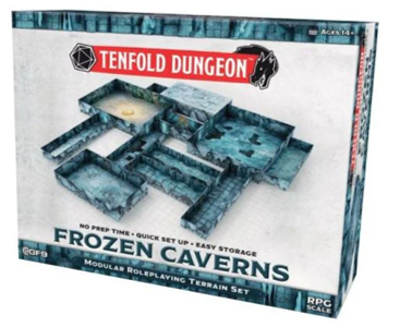 Tenfold Dungeon Terrain Set Frozen Caverns PRE ORDER - Pastime Sports & Games