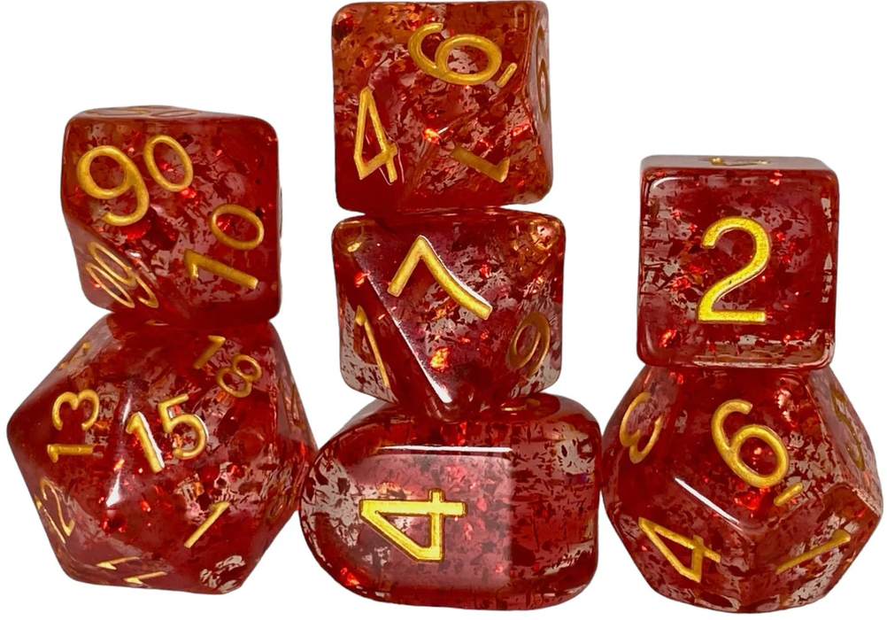 Diffusion 7-Piece Dice Set Alchemist's Stone