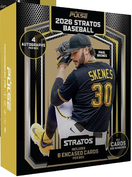 2026 Pulse Stratos Baseball Hobby Box PRE ORDER