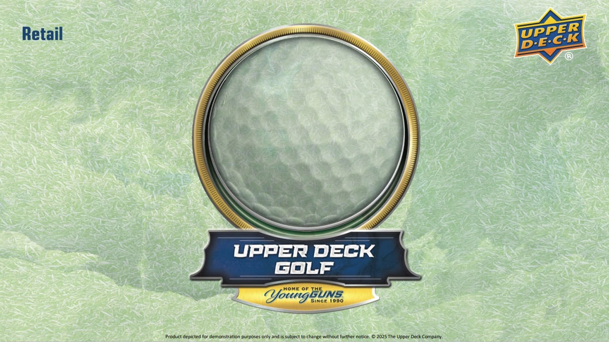 2025 Upper Deck Golf Tin/Case PRE ORDER - Pastime Sports & Games