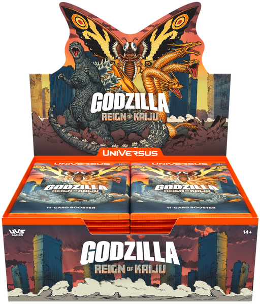 UniVersus Godzilla Reign Of Kaiju Booster Box - Pastime Sports & Games