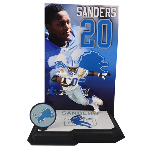Barry Sanders Detroit Lions 7" NFL Posed Figure - Pastime Sports & Games
