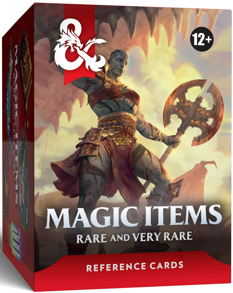Dungeons & Dragons Trove Magic Items Rare & Very Rare Reference Cards