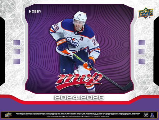 2024/25 Upper Deck MVP NHL Hockey Hobby Box / Case - Pastime Sports & Games