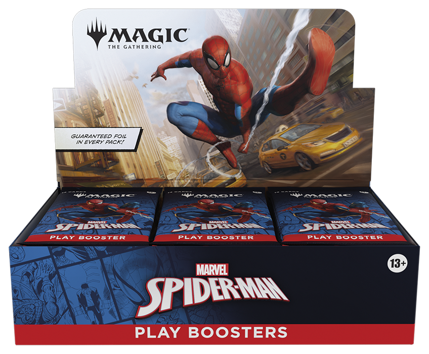 Magic The Gathering Spider-Man Play Booster Box/Case - Pastime Sports & Games