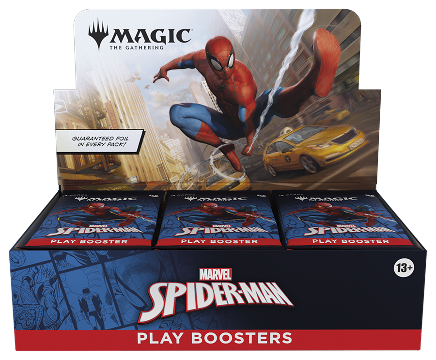 Magic The Gathering Spider-Man Play Booster Box/Case - Pastime Sports & Games