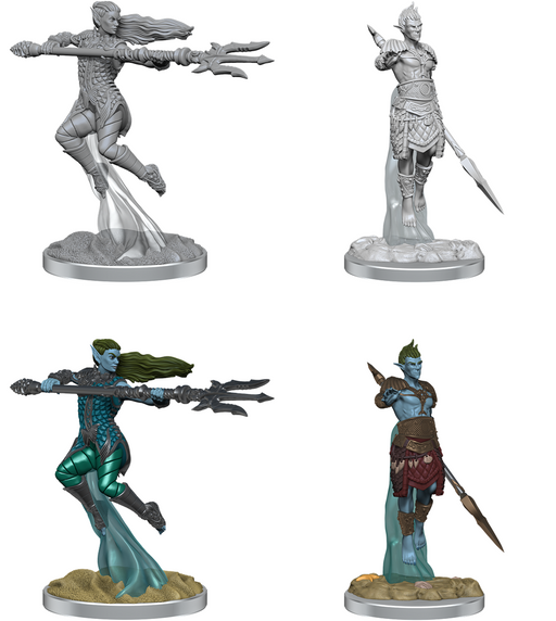 Nolzur's Marvelous Miniatures Sea Elf Fighters (90613)