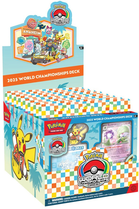 Pokemon 2025 World Championships Decks - Pastime Sports & Games