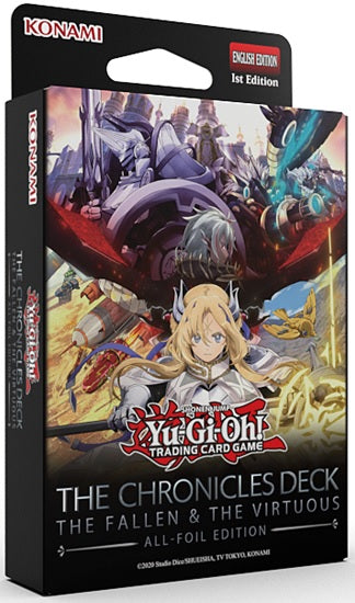 Yu-Gi-Oh! The Chronicles Deck The Fallen & The Virtuous Pastime Sports & Games Yu-Gi-Oh! The Chronicles Deck The Fallen & The Virtuous Pastime Sports & Games
