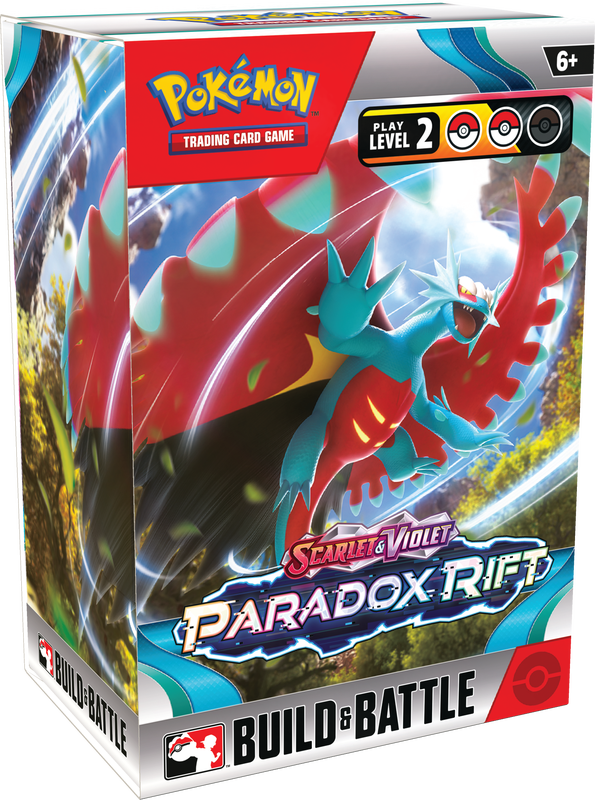 Pokemon Paradox Rift Build & Battle Box - Pastime Sports & Games