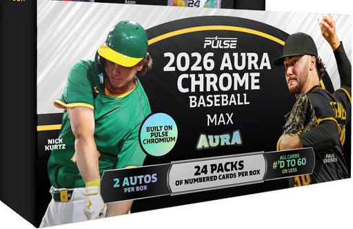 2026 Pulse Aura Chrome Max Baseball Hobby Box PRE ORDER