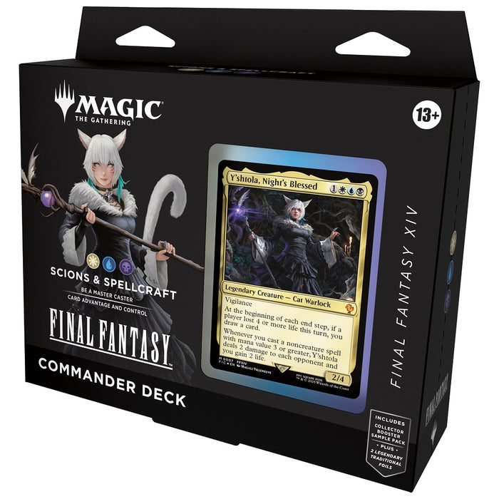 Magic The Gathering Final Fantasy Commander Decks/Case - Pastime Sports & Games