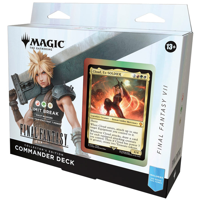 Magic The Gathering Final Fantasy Collector Commander Decks/Case - Pastime Sports & Games