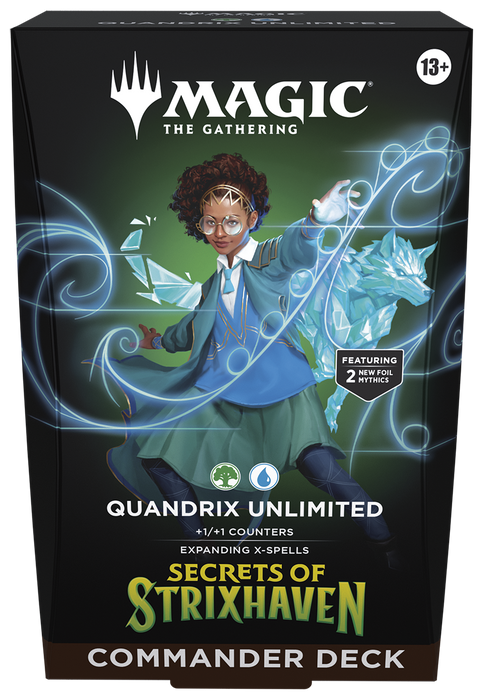 Magic The Gathering Secrets of Strixhaven Commander Decks/Case - Pastime Sports & Games