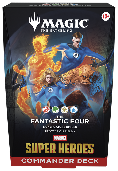 Magic The Gathering Marvel Super Heroes Commander Deck/Case - Pastime Sports & Games
