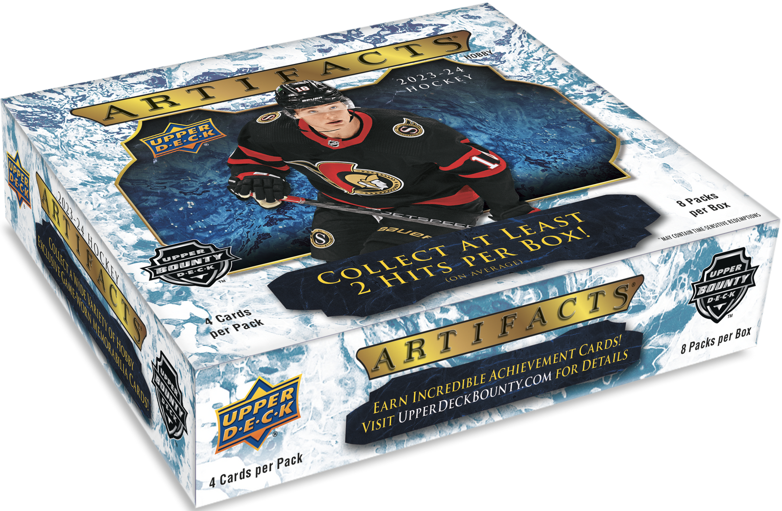 2023/24 Upper Deck Artifacts NHL Hockey Hobby Box / Case PRE ORDER - Pastime Sports & Games
