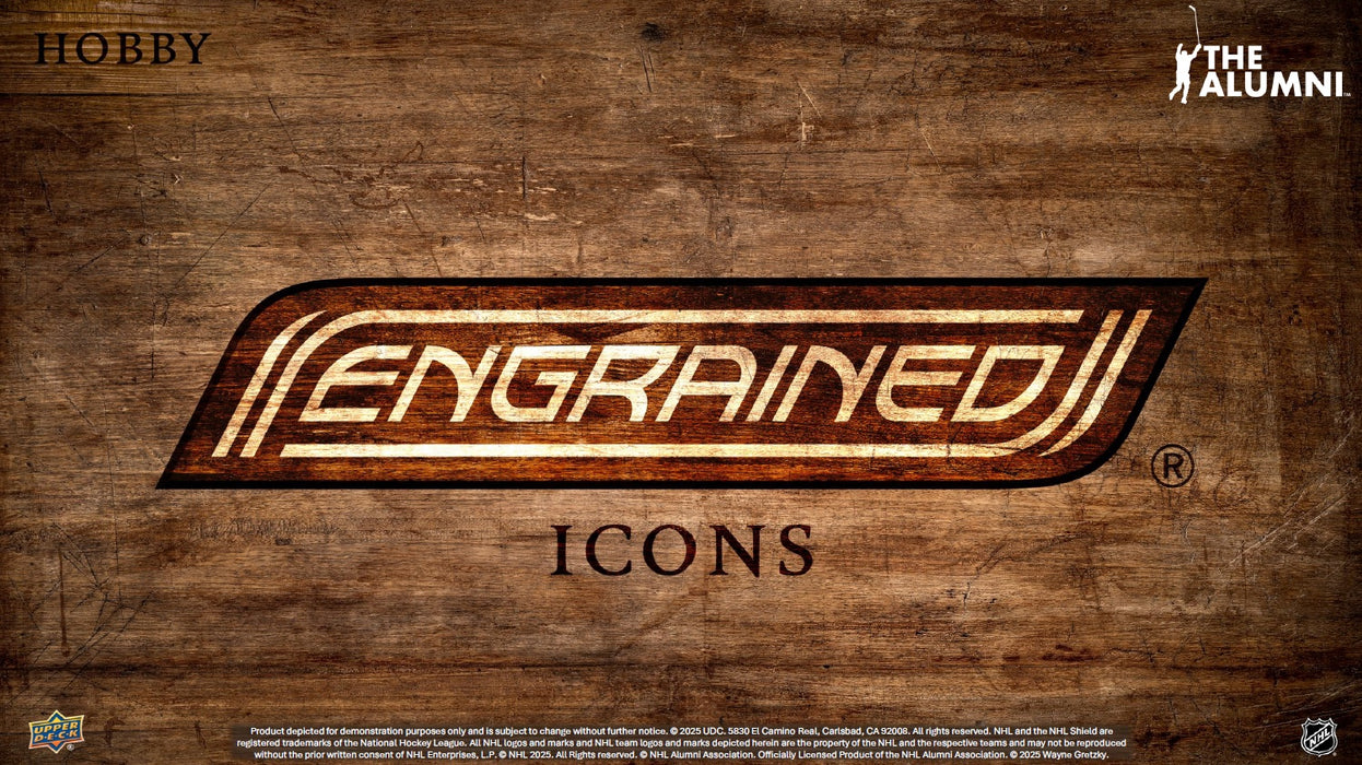 2024/25 Upper Deck Engrained Hockey Hobby Box/Case - Pastime Sports & Games