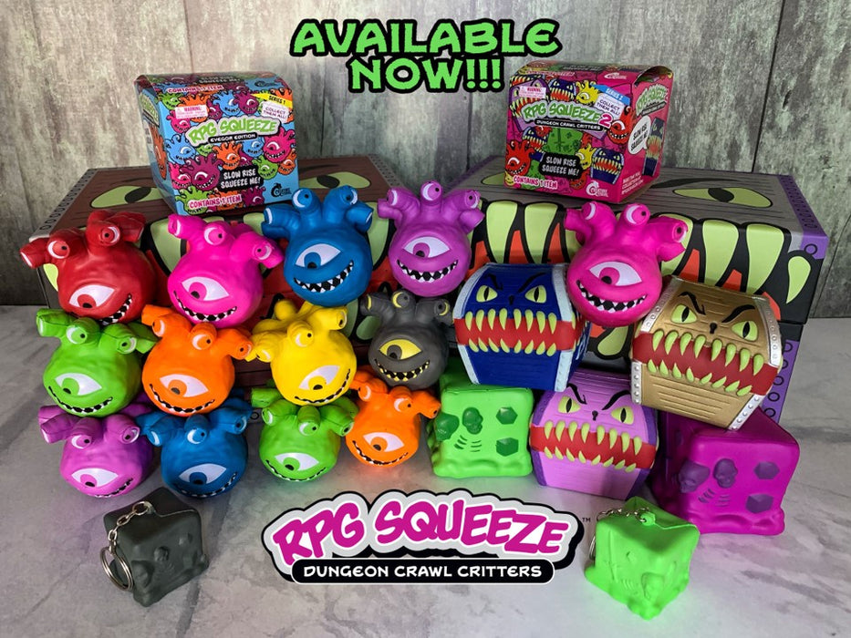 RPG Squeeze 2 Dungeon Crawl Critters Series 2 - Pastime Sports & Games