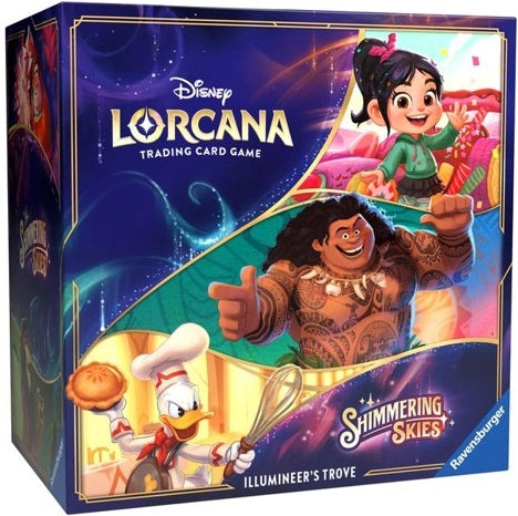 Lorcana Shimmering Skies 9BOX新品シュリンク付き Disney Lorcana Shimmering Skies Trove | Pastime Sports & Games