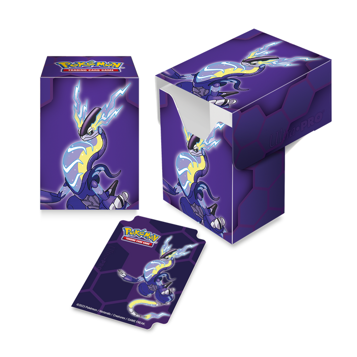 Ultra Pro Full View Deck Box Pokemon Miraidon - Pastime Sports & Games