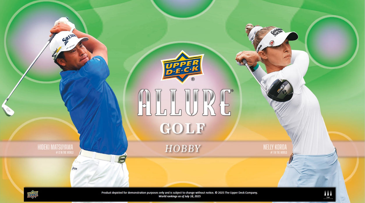 2026 Upper Deck Allure Golf Hobby Box/Case - Pastime Sports & Games
