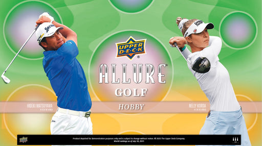 2026 Upper Deck Allure Golf Hobby Box/Case - Pastime Sports & Games