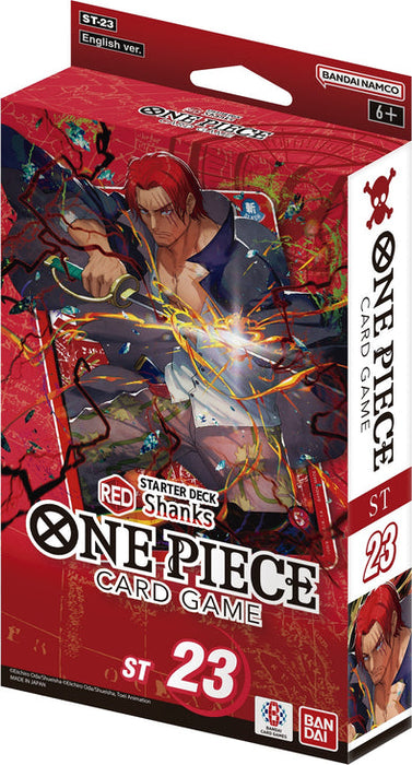 One Piece Card Game ST23 Starter Deck Red Shanks - Pastime Sports & Games
