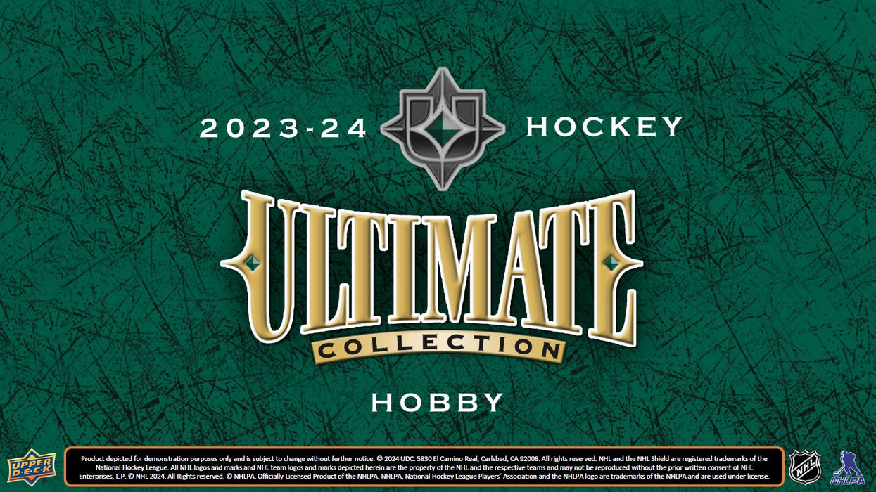 2023/24 Upper Deck Ultimate Collection NHL Hockey Hobby Box / Case PRE ORDER