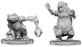 Pathfinder Battles Deep Cuts Unpainted Miniatures Boggard Scout & Castoroides - Pastime Sports & Games