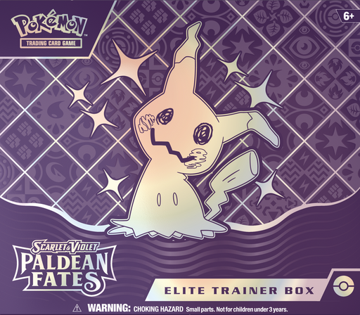 Pokemon Paldean Fates Elite Trainer Box - Pastime Sports & Games