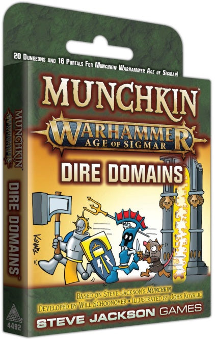 Munchkin Warhammer Age Of Sigmar Dire Domains - Pastime Sports & Games