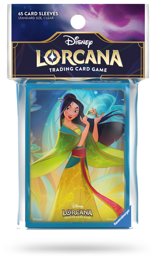 Disney Lorcana Card Sleeves Mulan PRE ORDER - Pastime Sports & Games