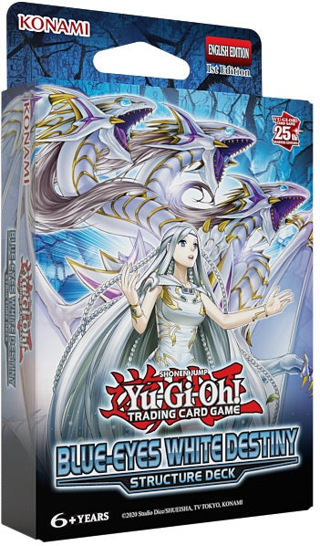 Yu-Gi-Oh! Blue-Eyes White Destiny Structure Deck - Pastime Sports & Games