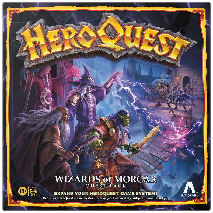 Hero Quest Wizards Of Morcar Quest Pack - Pastime Sports & Games